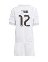 Real Madrid Alexander-Arnold #12 Hjemmedraktsett Barn 2025-26 Korte ermer (+ bukser)